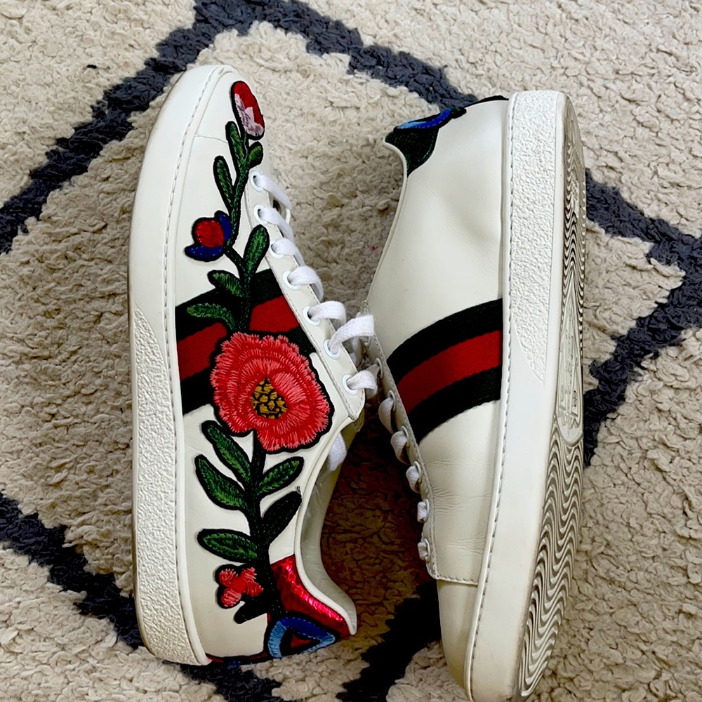Gucci Ace w/Flowers-37